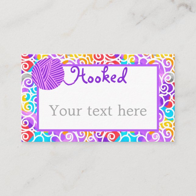 Yarn Artistic Business Card (Front)