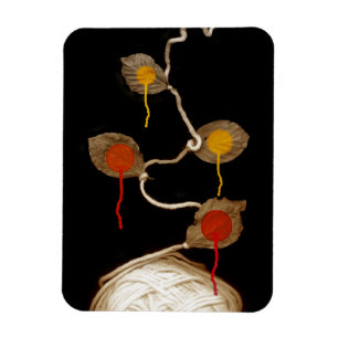 yarn bloom 2013 magnet