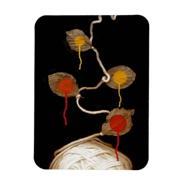 yarn bloom 2013 magnet (Vertical)