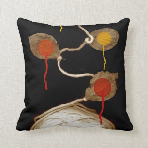 yarn bloom 2013 throw pillow