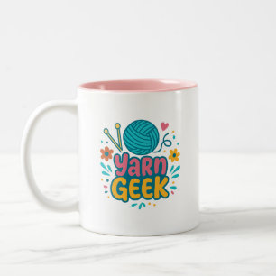 Yarn Geek  Two-Tone Coffee Mug