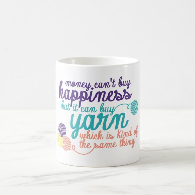 Yarn Happiness Mug (Center)