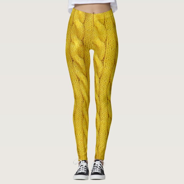 Yarn Leggings (Front)