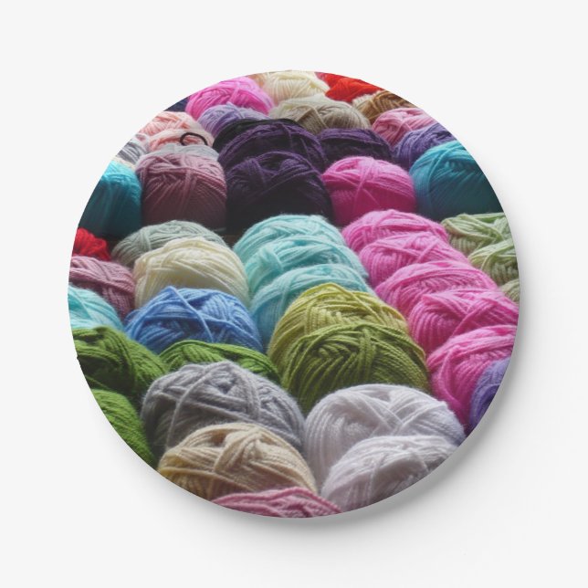 Yarn Paper Plates (Front)