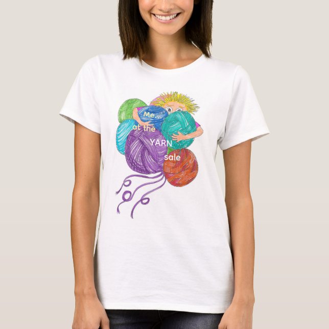 Yarn Sale T-Shirt (Front)