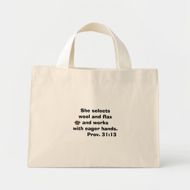 Yarn Tote Bag (Front)