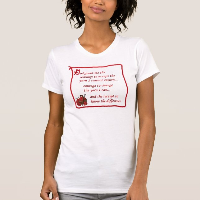 Yarnaholic T-shirt (Front)