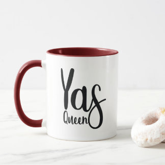 Yas Queen Print Mug
