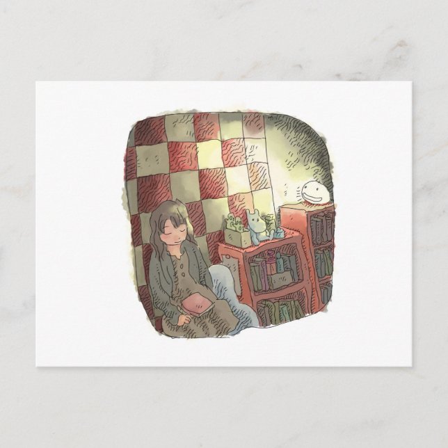 Yasashiniji Holiday Postcard (Front)