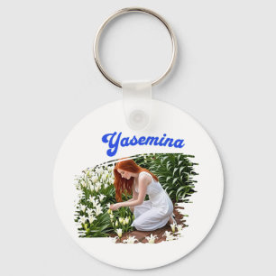"Yasemina" Keychain
