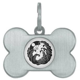 Yashima fan pet name tag