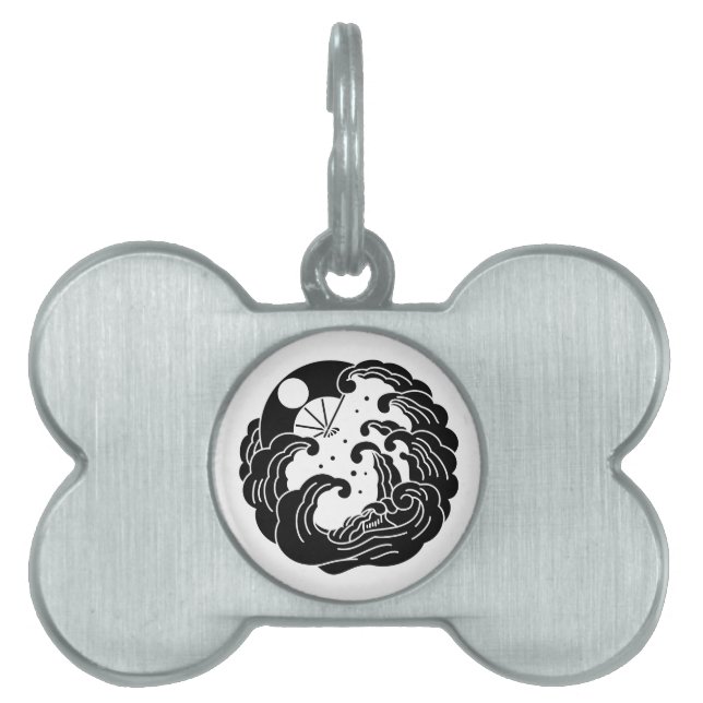 Yashima fan pet name tag (Front)