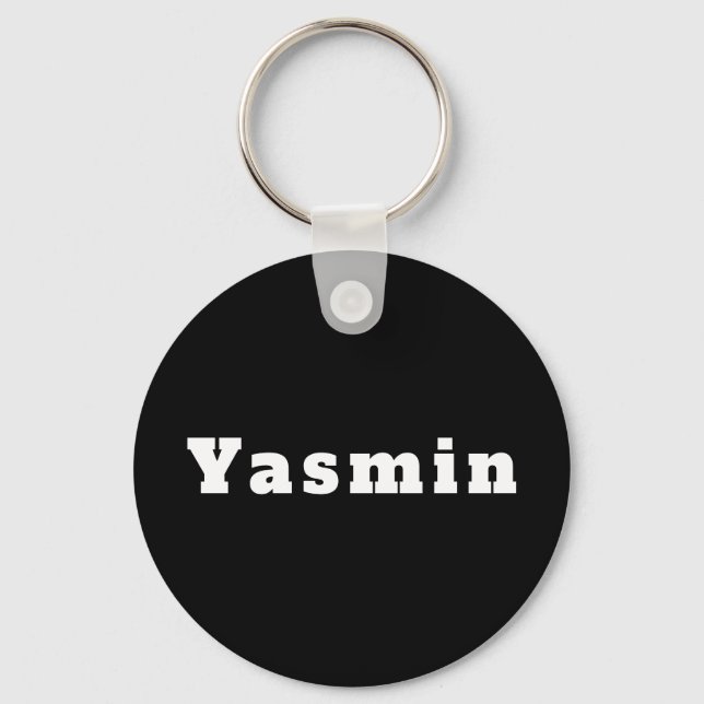 Yasmin Keychain (Front)