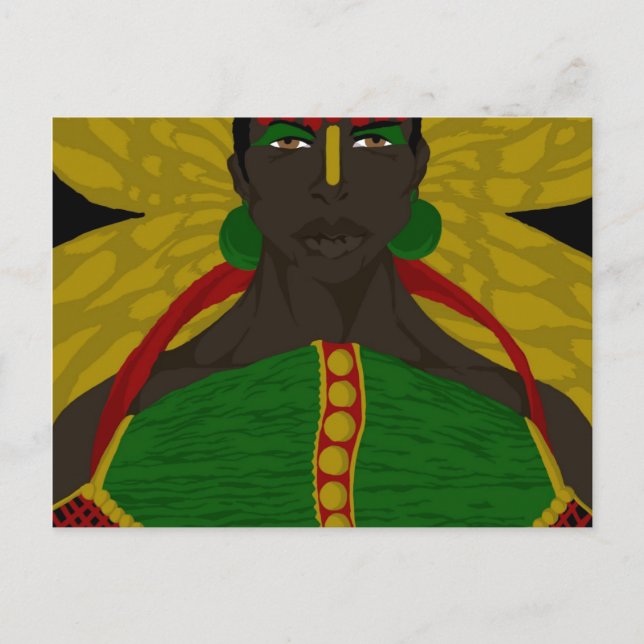 Yasmin Warsame Reference 4 (Sketchbook Pro) Postcard (Front)