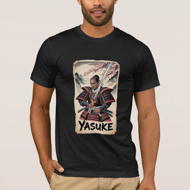 Yasuke Samurai African Ronin T-Shirt (Front)