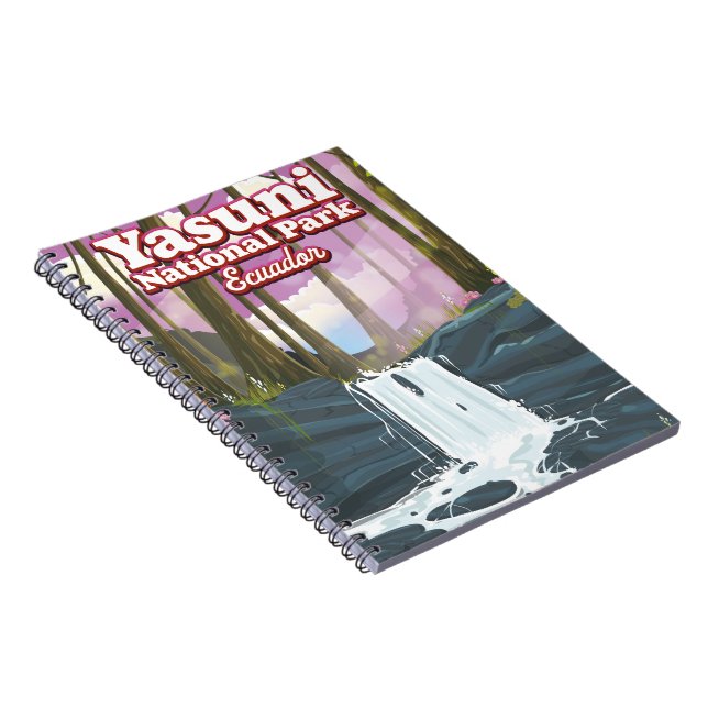 Yasuni National Park Ecuador Notebook (Right Side)