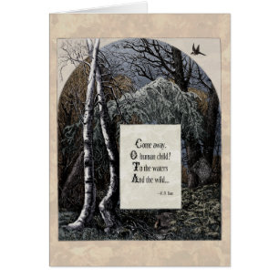 Yat "L'Enfant Volé" Carte d'Art Victorienne