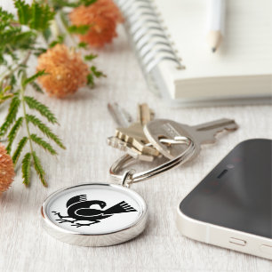 Yata crow keychain