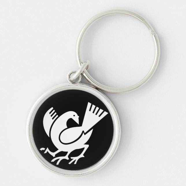 Yata crow keychain (Front)
