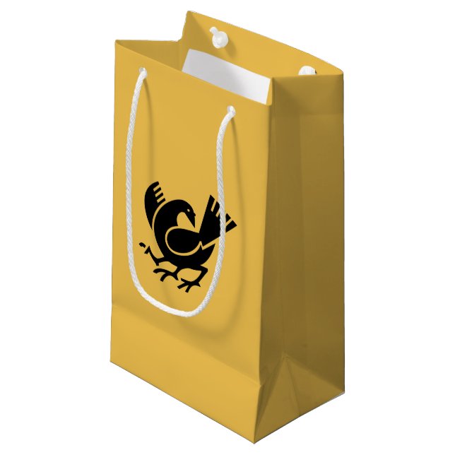 Yata crow small gift bag (Front Angled)