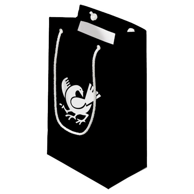 Yata crow small gift bag (Front Angled)