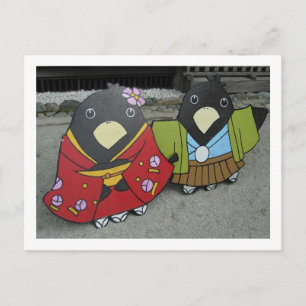 Yatagarasu (three-legged crow): Kyoto Postcard