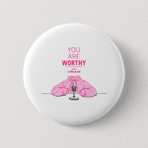 YAW LOGO 2 INCH ROUND BUTTON