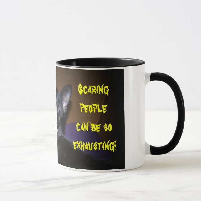 Yawn...Happy Halloween! Mug (Right)
