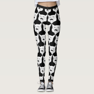 Yawning Cat Leggings