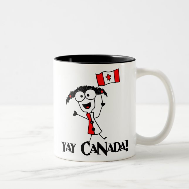 Yay Canada! Mug (Right)