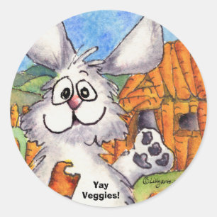 Yay Légumes ! Stickers végétariens