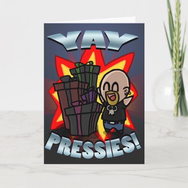 YAY Pressies Card (Front)