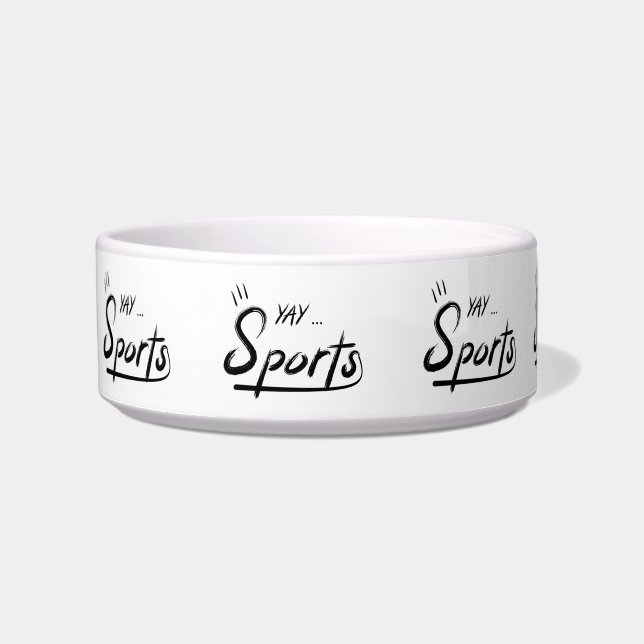 Yay Sports Funny Bowl (Front)