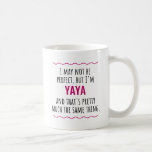 Yaya Greek Grandma Greece Grandmother Gift Coffee Mug<br><div class="desc">Perfect gift for the perfect Yaya!</div>
