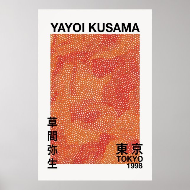 Yayoi Kusama Digital Poster (Front)