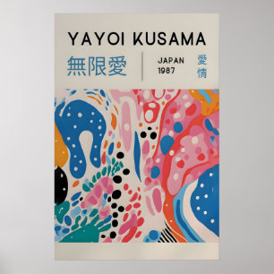 Yayoi Kusama Impression - Art mural japonais - Mur
