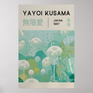 Yayoi Kusama Impression - Art mural japonais - Mur