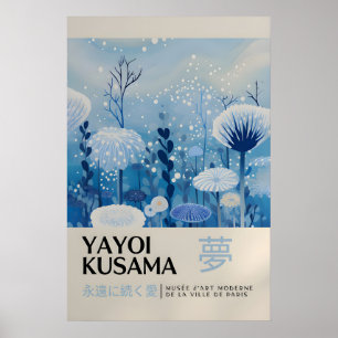 Yayoi Kusama Impression - Art mural japonais - Mur