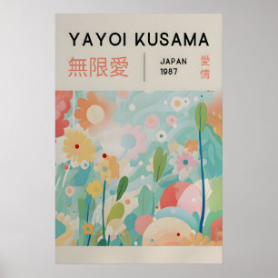 Yayoi Kusama Impression - Art mural japonais - Mur