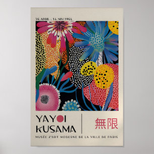 Yayoi Kusama Inspiré Art Abstrait Impression