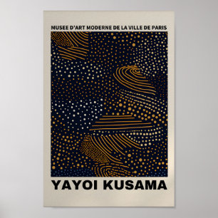 Yayoi Kusama Inspiré Art Abstrait Impression
