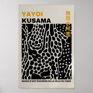 Yayoi Kusama Inspiré Art Abstrait Impression