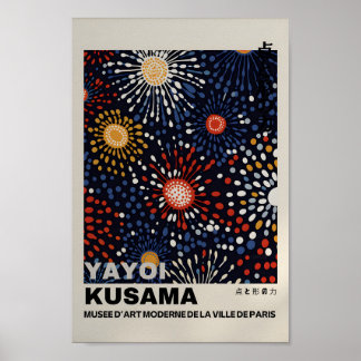 Yayoi Kusama Inspiré Art Abstrait Impression