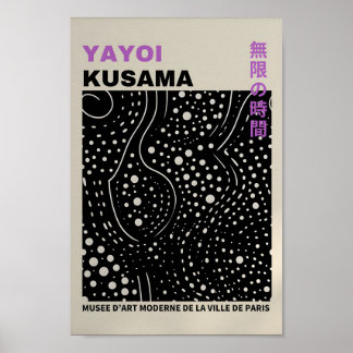 Yayoi Kusama Inspiré Art Abstrait Impression