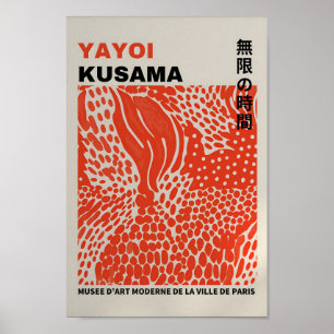 Yayoi Kusama Inspiré Art Abstrait Impression