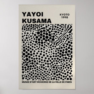 Yayoi Kusama Inspiré Art Abstrait Impression