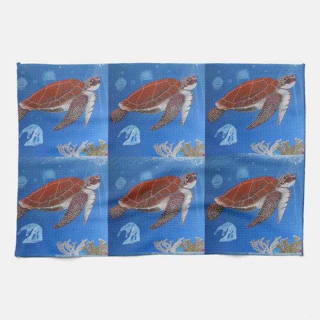 Yayoi Kusama Kitchen Towel (Horizontal)