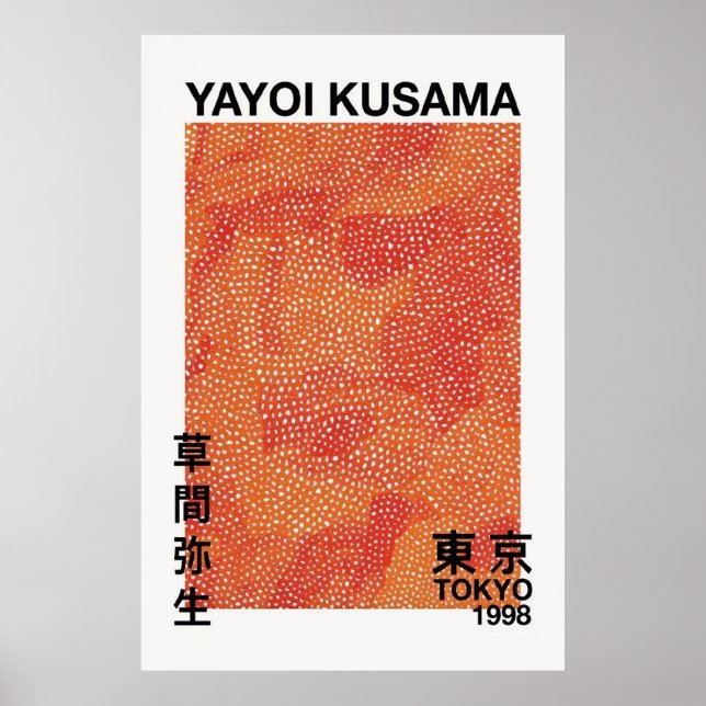 Yayoi Kusama Poster (Front)