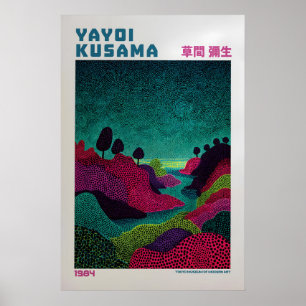 Yayoi Kusama Poster - Landscape - Yayoi Kusama