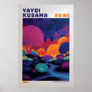 Yayoi Kusama Poster - Yayoi Kusama Inspired